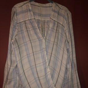 Light weight plaid shirt
